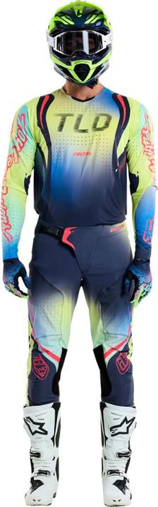 Image du produit Troy Lee Designs SE Ultra Pant, Drip, glo yellow/dark navy, 30 (30)