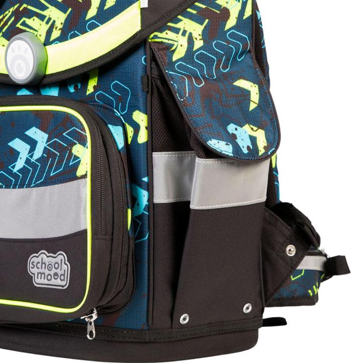 Produktbild School-Mood Timeless Pro Schulranzen-Set 7-teilig (23.50 l)