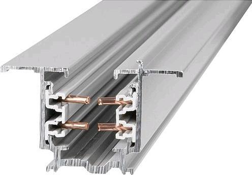 Produktbild Sylvania XTSF 42001,3PhasenEinbauStromschiene 2000mmgrau