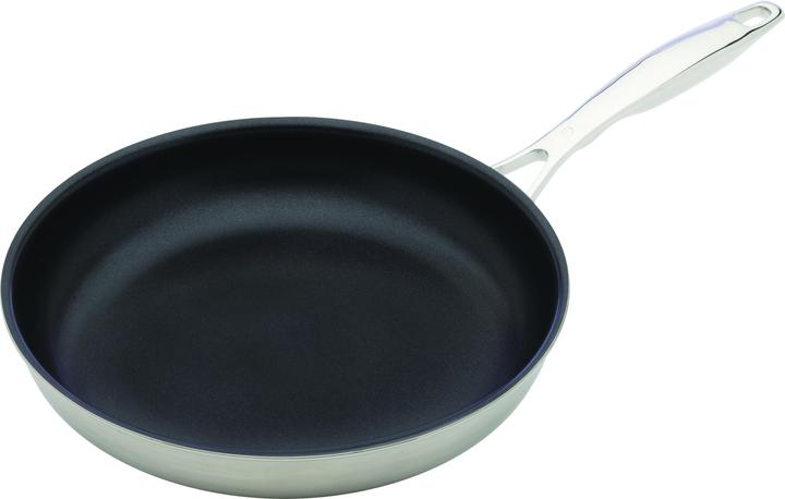 Swiss Diamond Frying pan INOX XD steel grey (28 cm, Frying pan, Stainless steel, Cast aluminium)