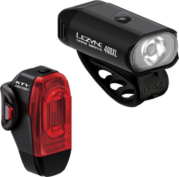 Actual product image Lezyne Mini Drive 400Xl / Ktv Drive Pro+ (400 lm, 150 lm)