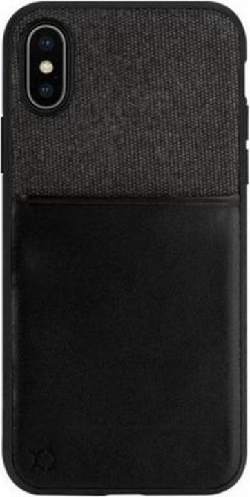 Image du produit Xqisit Porte-cartes noir (Apple iPhone XS Max)