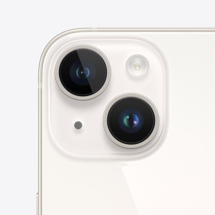 Actual product image Apple iPhone 14 (128 GB, Starlight, 6.10", SIM + eSIM, 12 Mpx, 5G)