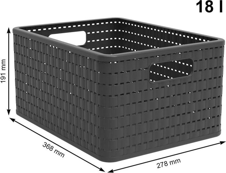 Actual product image Rotho Country (1 x, 37 x 28 x 19 cm)