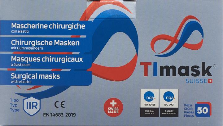 Actual product image Timask Disposable mask (Type IIR, 50 x)
