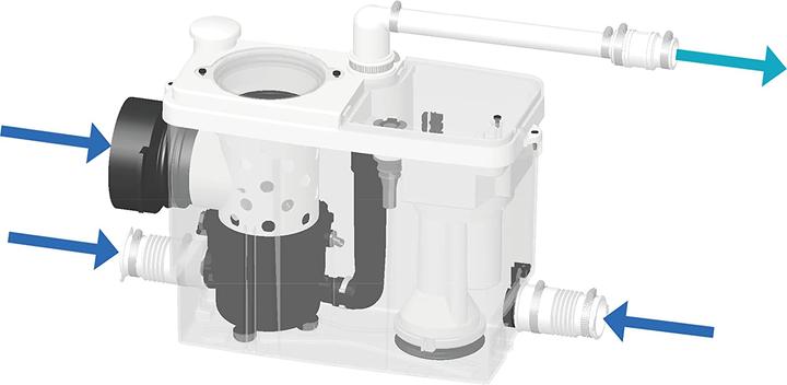 Produktbild SFA WC-Kleinhebeanlage SaniPack Pro UP