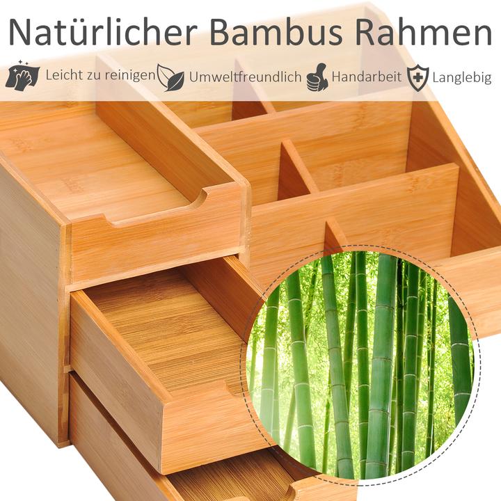 Produktbild Homcom Schreibtischorganizer mit 2 Schubladen