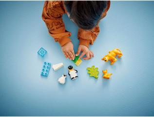 Produktbild LEGO Wildtier-Familien: Pinguine und Löwen (10442)