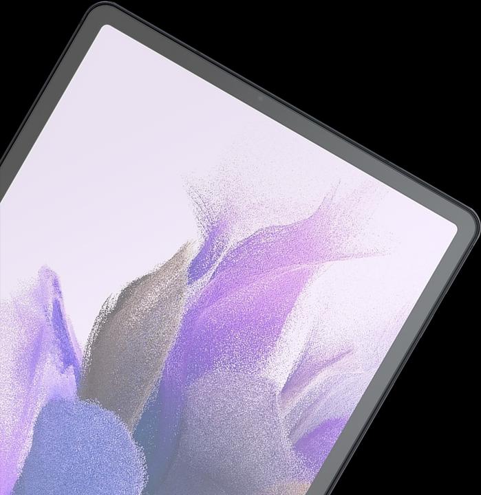Actual product image Cazy Protective glass compatible with Samsung Galaxy Tab S7 FE screen protector tempered glass - 2 pieces (2 Piece, Galaxy Tab S7 FE)