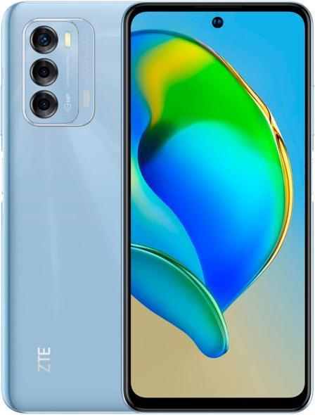 Produktbild ZTE Blade V4 Smartphone (128 GB, Dawn Blue, 6.67", Dual SIM, 12 Mpx, 4G)