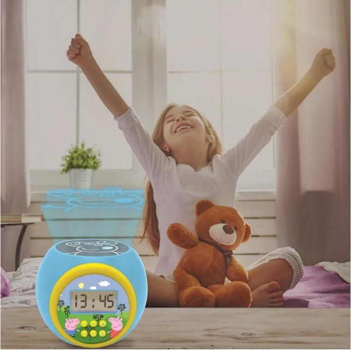 Productafbeelding Lexibook Peppa Pig Projector Wekker met Timer