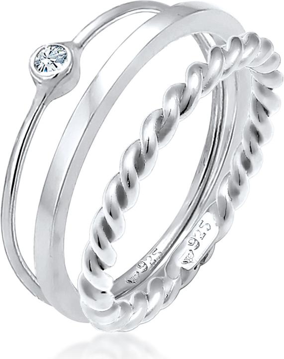 Actual product image Elli Set solitaire (56, 925 Silver)