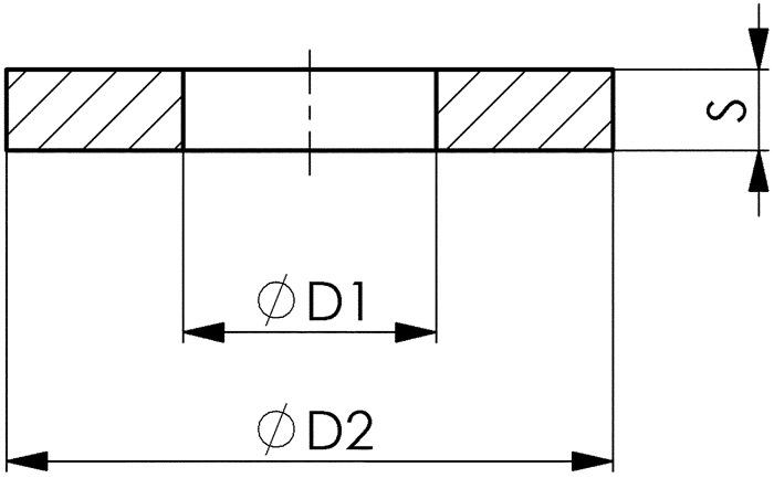Produktbild Amf Unterlagscheibe (M10)