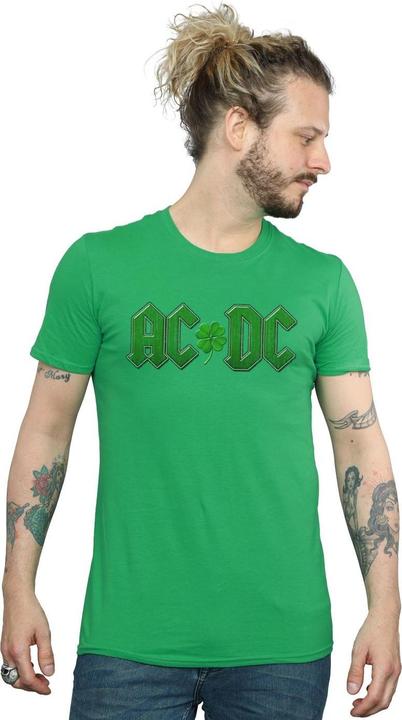 Immagine prodotto AC/DC Shamrock Logo Maglietta Uomo (L)