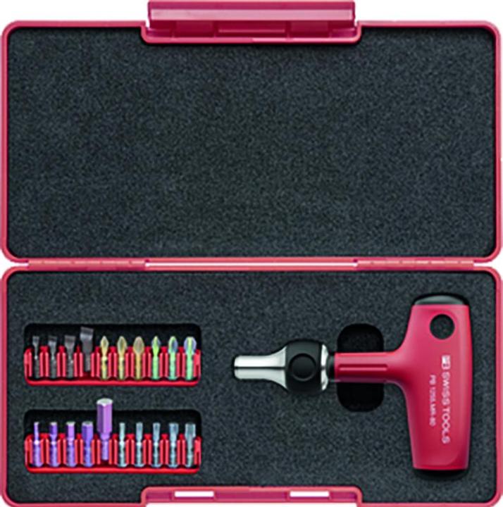 Image du produit PB Swiss Tools Kit de porte-embouts (TX25, PH2, PZ2, HX 6, TX10, PH1, TX15, TX30, HX 3, PZ1, SL5, HX 2.5, SL3, HX 4, PH3, PZ3, SL4, HX 5, TX20, SL 2)