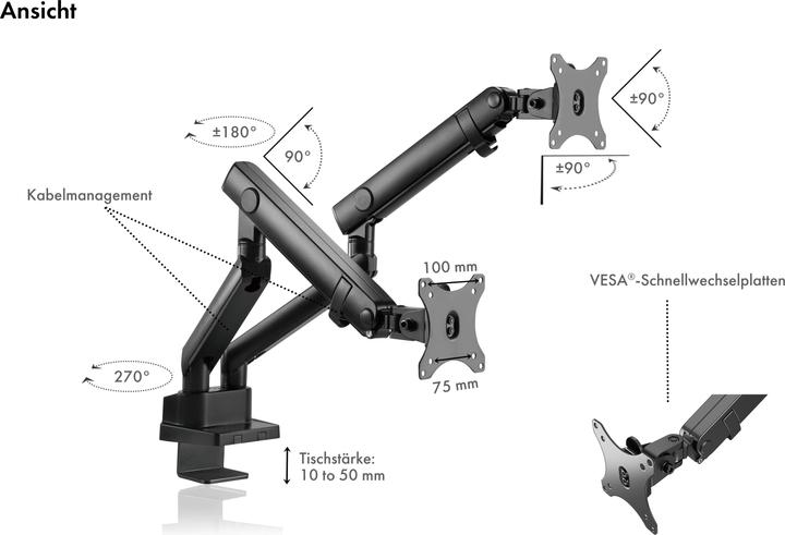 Immagine prodotto Icy Box IB-MS314-T (Tavolo, 32")