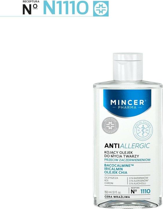 Kenwood Pharma Anti Allergic Micellar Oil Wash for Sensitive Skin 150ml bottle - 599008 (Öl, 150 ml)