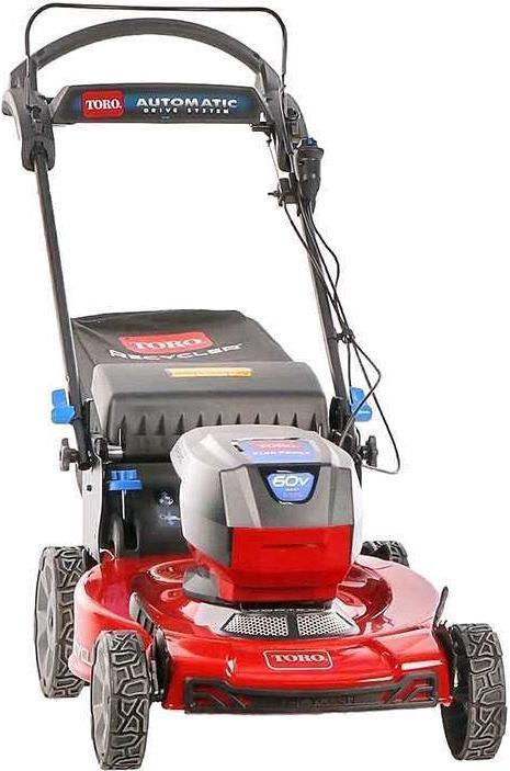 Image du produit Toro Tondeuse à gazon sans fil 60 V avec plateau de coupe Recycler 55 cm (Fonctionnement sur piles)