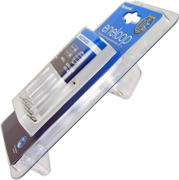 Produktbild Panasonic Ladegerät BQ-CC18 für 2-4 AA/AAA Zellen Timer gesteuert und ACCUCELL Accubox (Gerätespezifisch, Ladegerät ohne Akku)