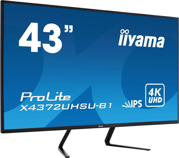 Produktbild iiyama ProLite X4372UHSU-B1 (3840 x 2160 Pixel, 42.52")