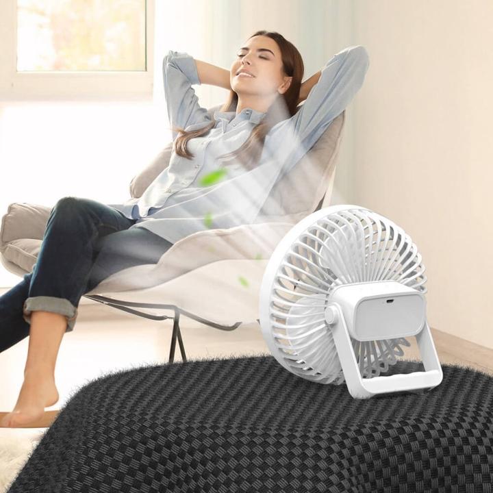 Actual product image Cover-Discount Mini Portable Table Fan (40 dB)