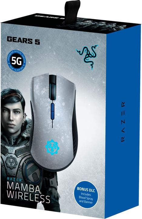 Image du produit Razer Mamba Gears of War 5e édition (Sans fil, Filaire)