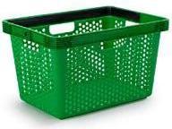 Actual product image Bunzl Shopping Trolley 24,5x44x28 cm Green