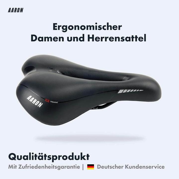 Immagine prodotto Aaron Sella ergonomica da trekking unisex per bici da trekking, mountain bike, city bike, e-bike
