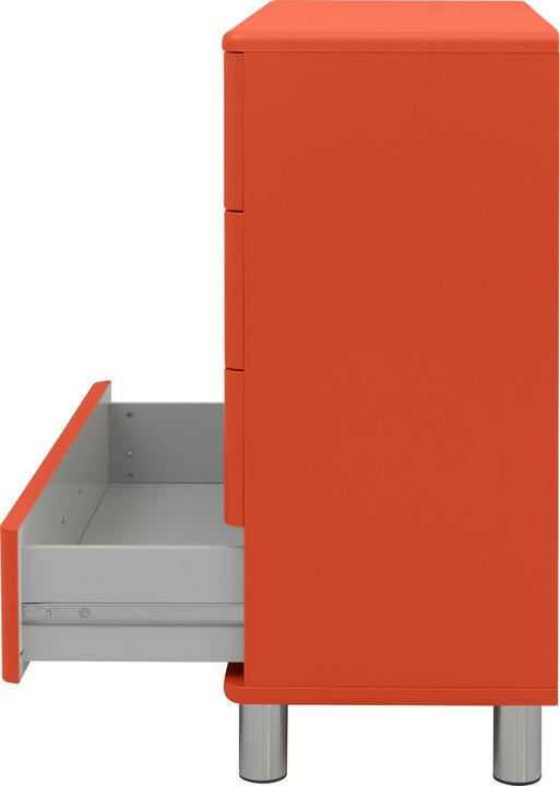 Produktbild tenzo Malibu Kommode Metall/Holzwerkstoff 86x41x92 cm (86 x 41 x 92 cm)