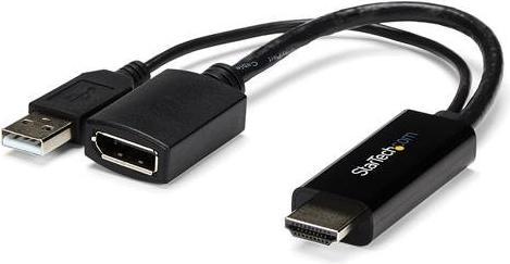 Produktbild StarTech 4K HDMI naar DisplayPort adapter (HDMI, 25.50 cm)