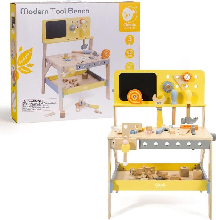Productafbeelding Classic World Houten instrumentenfabriek met 27 EL krediettafel.