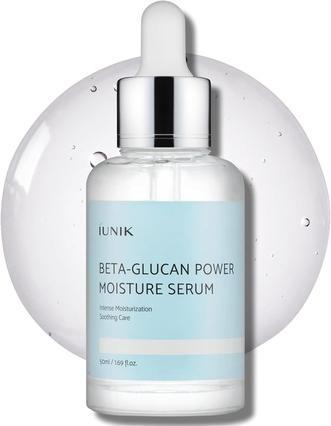Actual product image iUNIK Beta Glucan Power Moisture Serum Moisturising And Soothing Face Serum 50Ml (50 ml)
