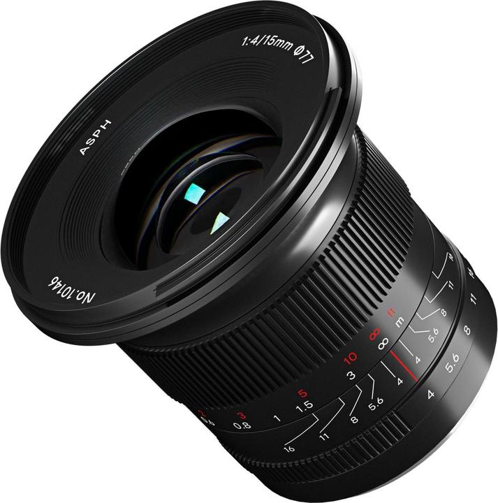 Produktbild 7artisans Festbrennweite 15mm F/4 – Sony E-Mount (Sony E, Vollformat)