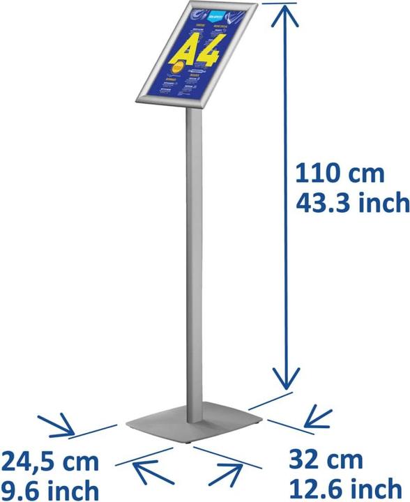 Actual product image Europel Brochure stand (A4)
