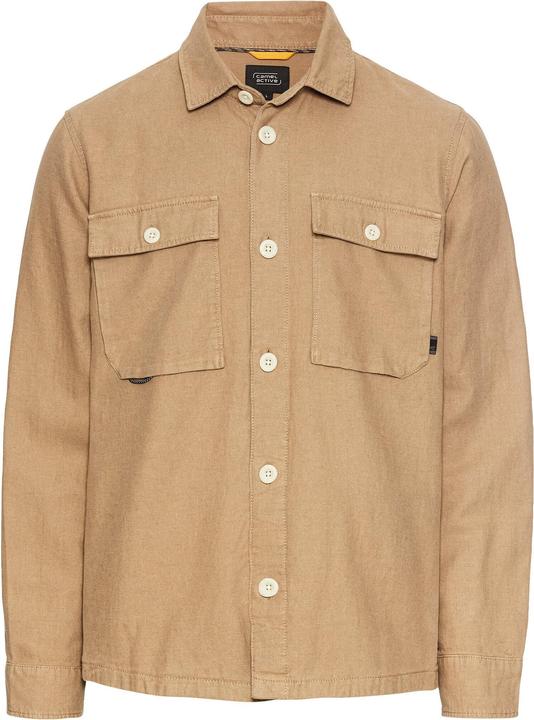 Camel Active Overshirt aus Leinen-Baumwoll-Mix (XXL)