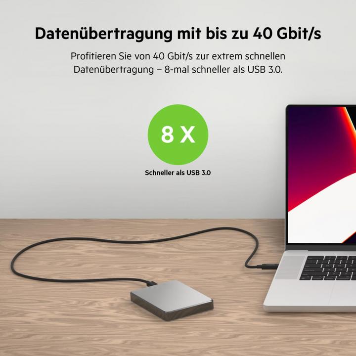 Image du produit Belkin USB C – USB C (1 m, USB 4.0, 100 W)