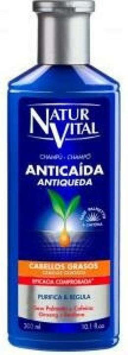 Image du produit Naturaleza Y Vida Shampooing anti-chute pour cheveux gras 300ml (300 ml, Shampoing liquide)