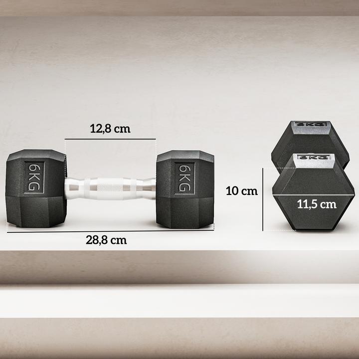 Produktbild Homcom Kurzhantel (2 x 6 kg)