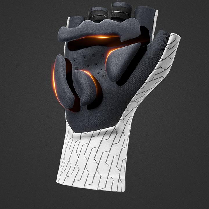 Actual product image Rockbros Road Cycling Gloves Size: M - Black and White (M)