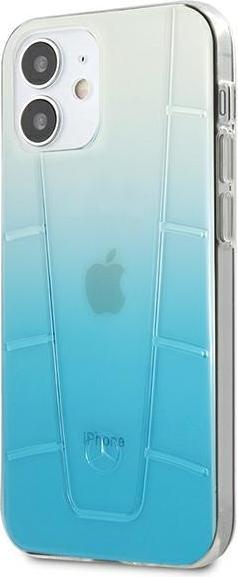 Actual product image Mercedes MEHCP12SCLGBL iPhone 12 Mini 5.4" Blue / Blue Hard Case with Transparent Line (Apple iPhone 12 mini)