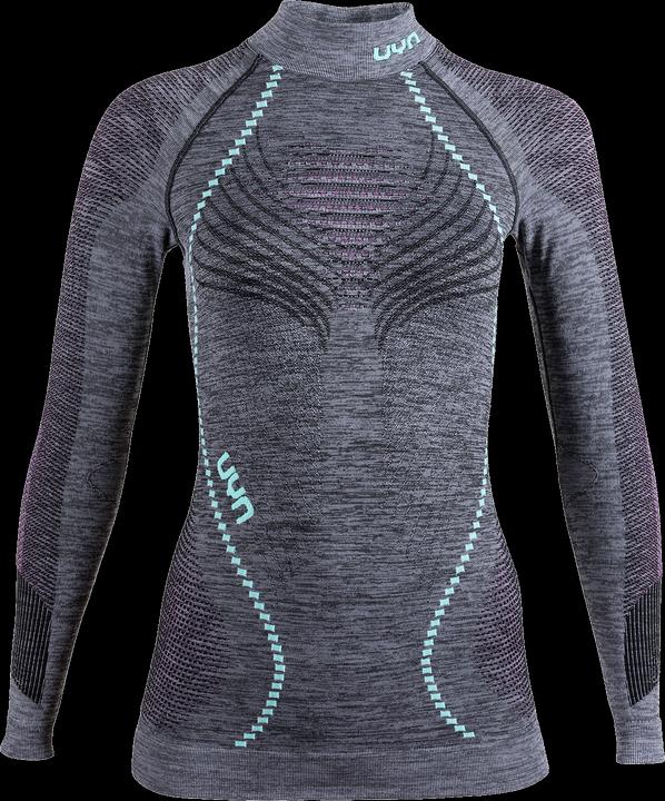 UYN Thermoshirt Mit Stehkragen Ambityon Melange