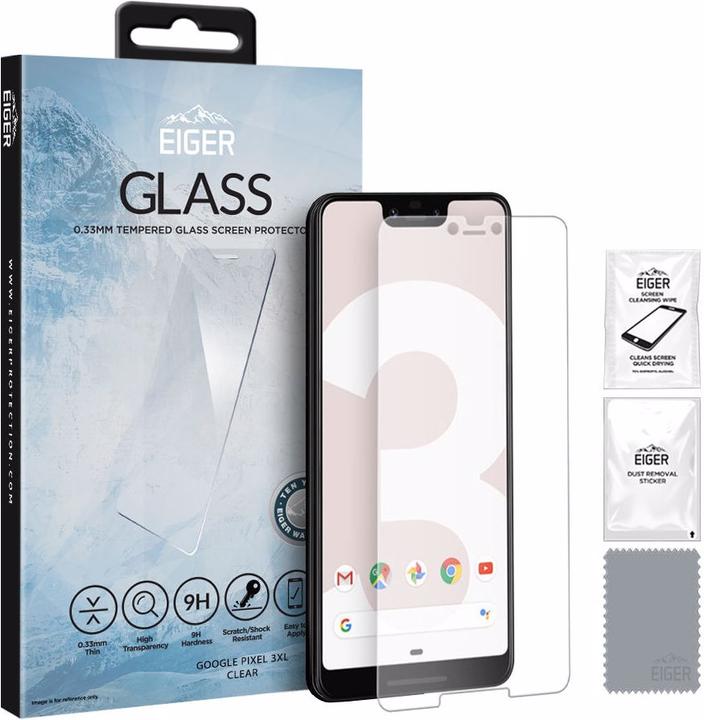 Produktbild Eiger Mountain Glass Clear (1 Stück, Google Pixel 3)