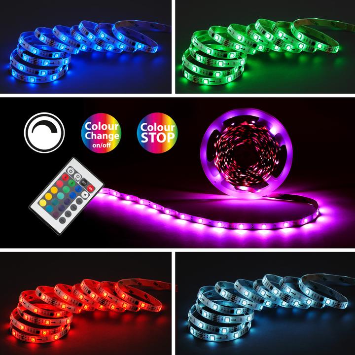 Immagine prodotto Briloner LED Superline (RGB, 1000 cm, Interno)
