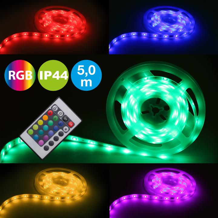 Image du produit Briloner LED Superline (RGB, 500 cm, Extérieur)