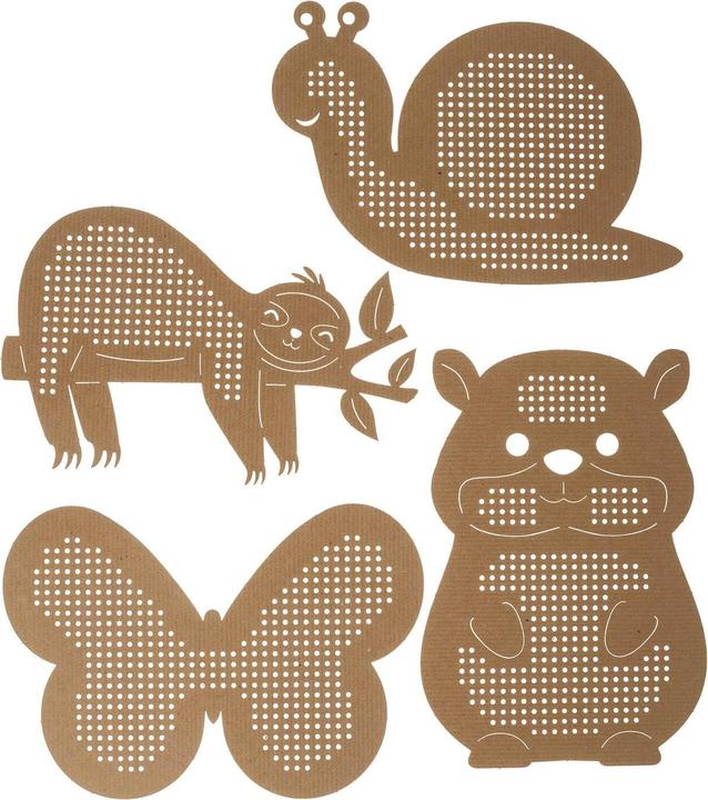 Actual product image Ursus Embroidery set cross stitch animals 12 motifs
