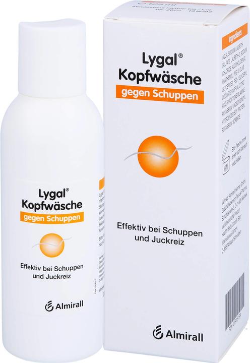 Actual product image Almirall Lygal Head Wash, 125 ml Shampoo (125 ml, Liquid shampoo)