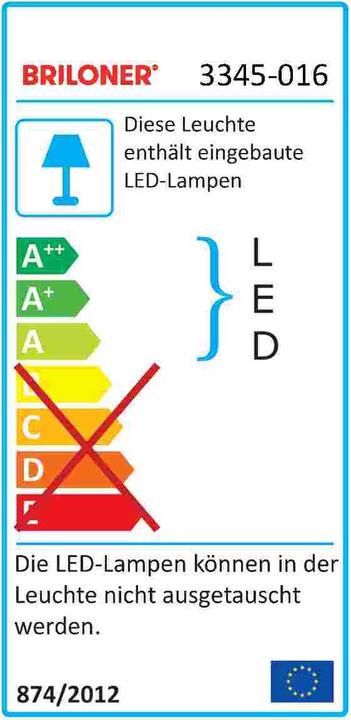 Energie-Label Briloner Star (4000 lm)