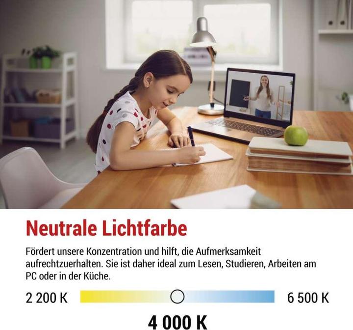 Produktbild Emos LED Lampe Filament Mini Globe A CLASS / E14 / 3,8 W (60 W) / 806 lm / Neutral Weiss (E14, 3.80 W, 806 lm, 1 x, A)