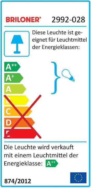 Energie-Label Briloner Flamo (400 lm, GU10)