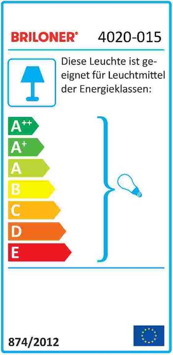 Energie-Label Briloner Box (E27)